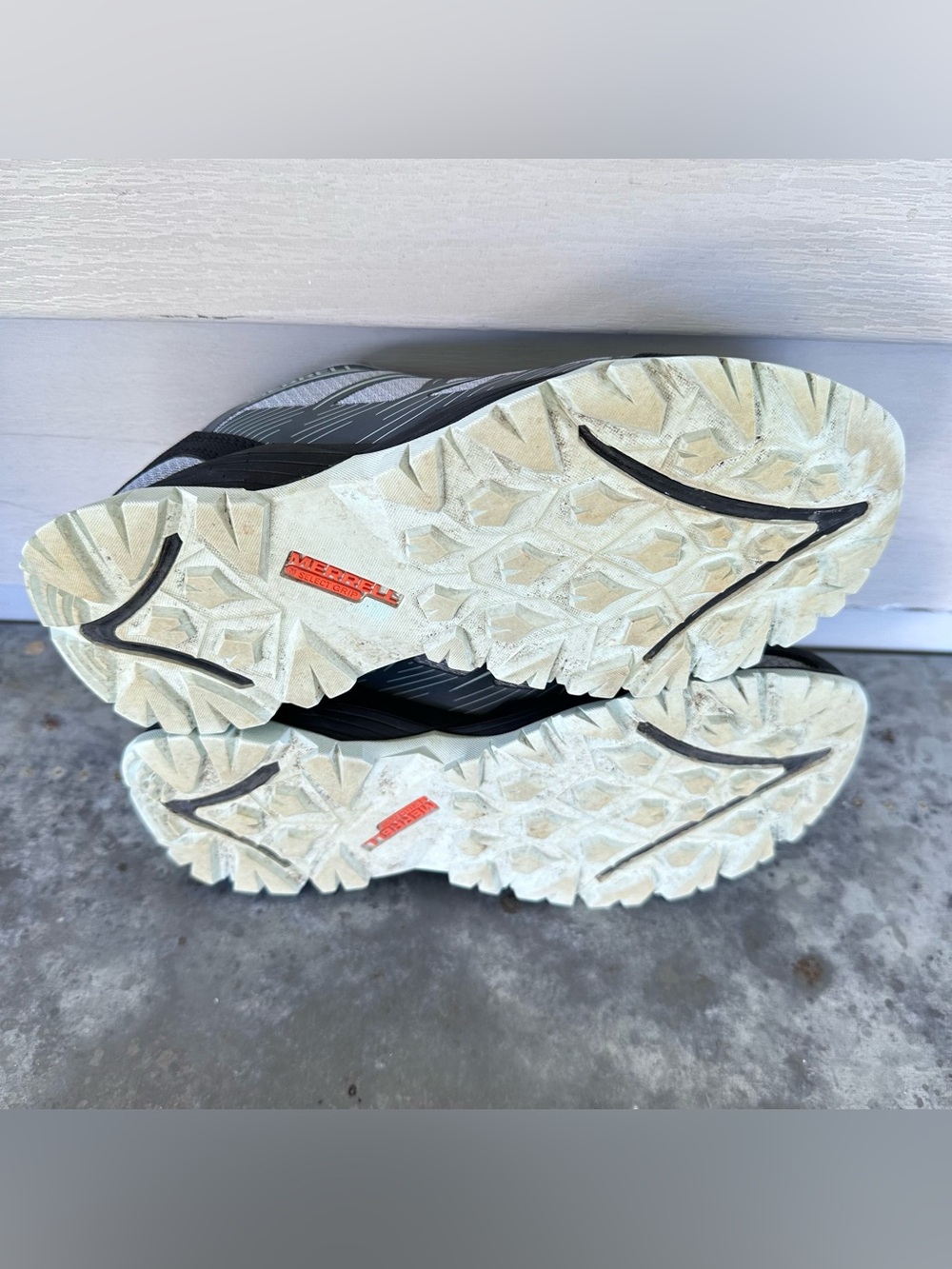 Merrell Women's Size 6 Hiking Shoes Monument Grey Blue - Picture 7 of 9
